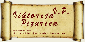 Viktorija Pižurica vizit kartica